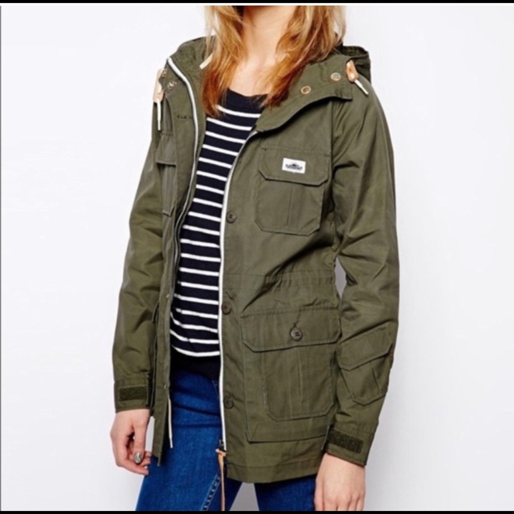 Penfield Vassan Parka Rain Jacket olive XS